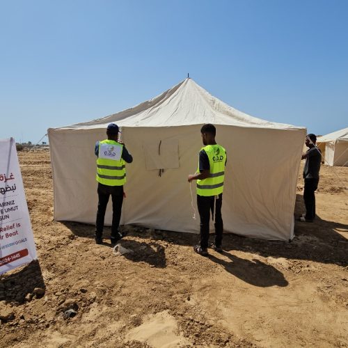 مشاريع المأوى المؤقت