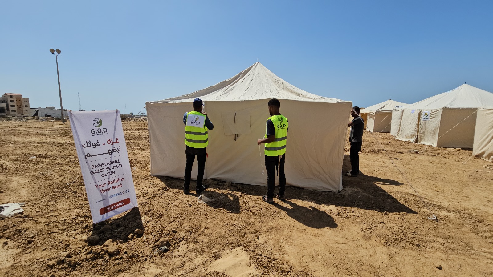 مشاريع المأوى المؤقت