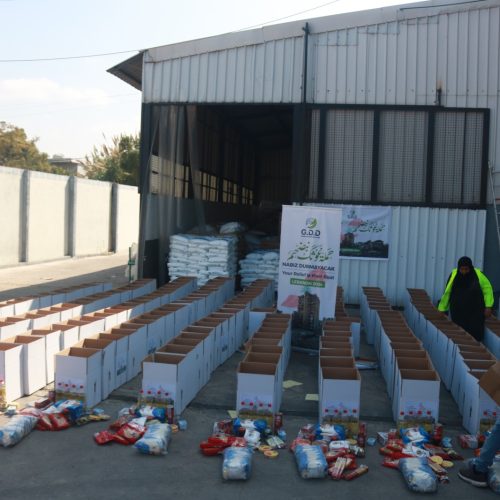 Gazze Destek Implements Food Basket Project for Displaced Families in Northern Lebanon