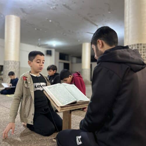 the Qur’an Memorization Groups Project in Gaza