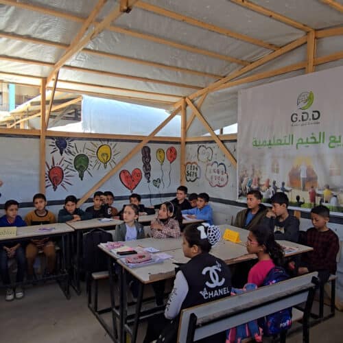 An Urgent Appeal to Continue the Educational Tent for Gaza’s Students
