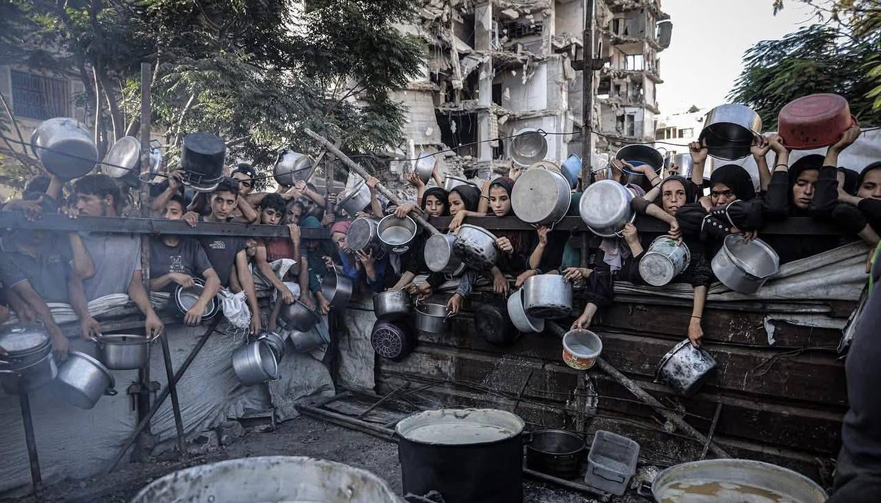 GAZA IS DYING OF STARVATION