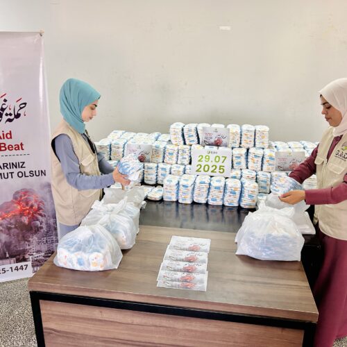 GDD distributes essential necessities to displaced children in shelter camps