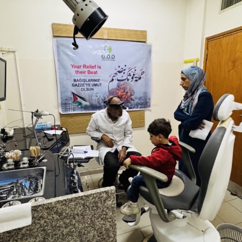 GDD is implementing the Mobile Clinic Project to provide medical care for patients in the shelter centers