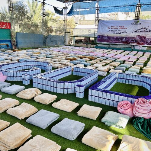 Gazze Destek launches its Winter Campaign for displaced families in Gaza